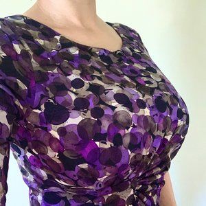 Connected Apparel Purple Dress (Sold)